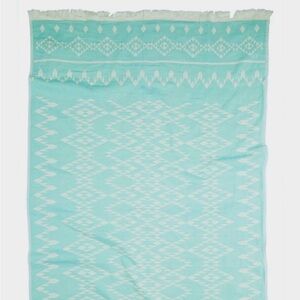 Kilim Pestamal 100% Cotton Turkish towel color mint